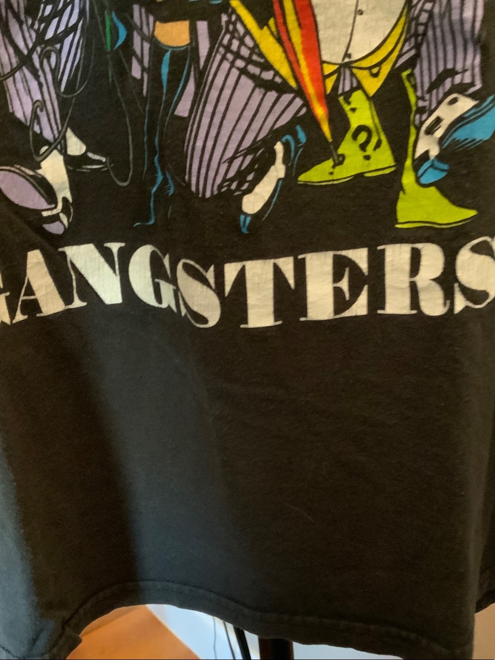 DC Black Tee with Colorful Batman Villains 'The Original Gangsters' - Picture 8 of 11